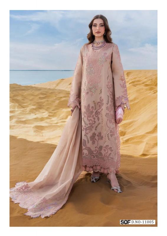 Sof aliya b vol 11 karachi kurtis wholesale catalog